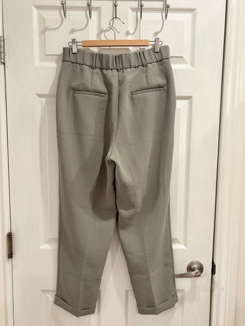 Aritzia Wilfred Dashwood Green Grey Pants - Picture 8 of 12